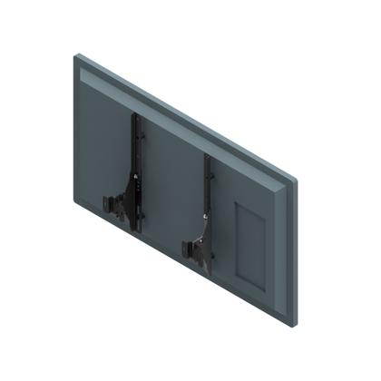 Imagem de Suporte fixo com inclinação TV universal 10" a 75" de aço carbono