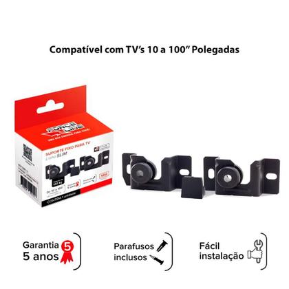 Imagem de Suporte Fixo de Parede para Tv 10 a 100" - Force Line