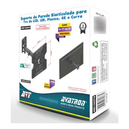 Imagem de Suporte Fixo De Parede Para Tv Monitor Led Lcd De 20 Polegad