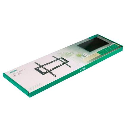 Imagem de Suporte Fixo de Parede Vinik, para TVs de 32" a 75", com Nível Bolha, Preto - STF-200