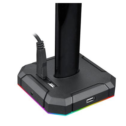 Imagem de Suporte Fixo Para Headset Redragon Scepter X, RGB, Com USB - HA312