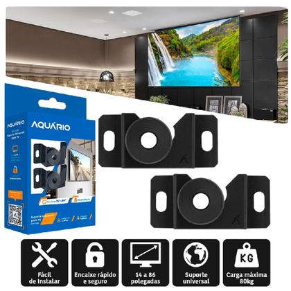 Imagem de Suporte Fixo Parede Smart Para Tv Universal 14 A 84 Sav-1000