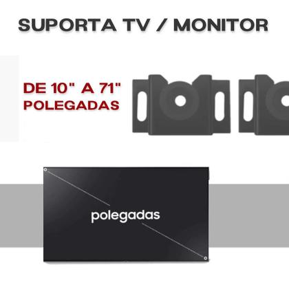 Imagem de Suporte Fixo Tv Led Lcd LG Samsung 24 32 40 42 50 55 Polegadas