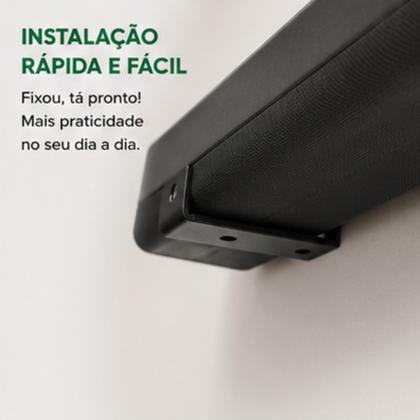 Imagem de Suporte Fixo Universal de Parede para Soundbar Organização e Qualidade