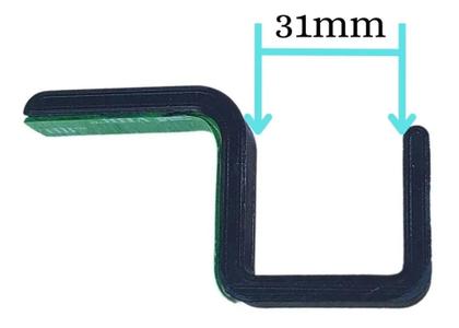 Imagem de Suporte Fone De Ouvido Headset Headphone No Monitor Lcd Led