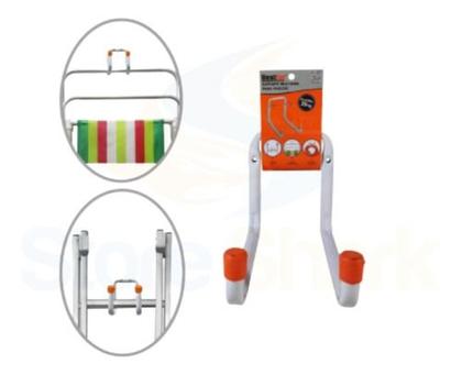 Imagem de Suporte Gancho 30kg Para Pendurar Escada Bicicleta Na Pared