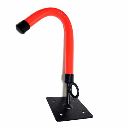 Imagem de Suporte Gancho de Bicicleta Parede Vertical - Cor Laranja