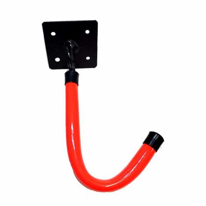 Imagem de Suporte Gancho de Bicicleta Parede Vertical - Cor Laranja