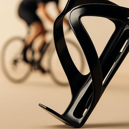 Imagem de Suporte Garrafa Bike Nylon Preto GTA 43g com Parafusos  Ideal Para MTB Speed e Passeio Urbano