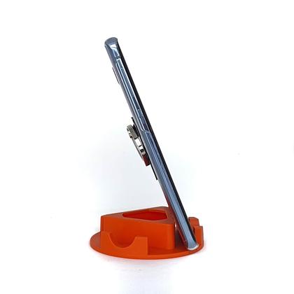 Imagem de Suporte Genial Universal De Mesa Para Celular Tablet Laranja