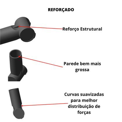 Imagem de Suporte Giratório Bocal Compatível Aspirador Rapid 1000 FATI