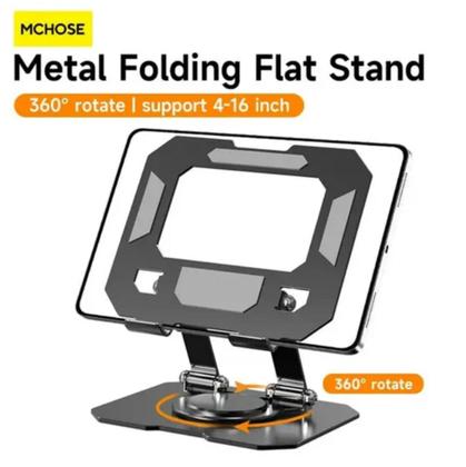 Imagem de Suporte Giratório de Alumínio + Caneta Para Tablet Multilaser M9