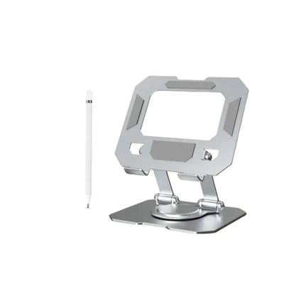 Imagem de Suporte Giratório de Alumínio + Caneta Para Tablet Multilaser M9