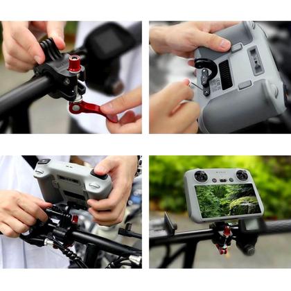 Imagem de Suporte Guidão de Bike para Controle DJI RC