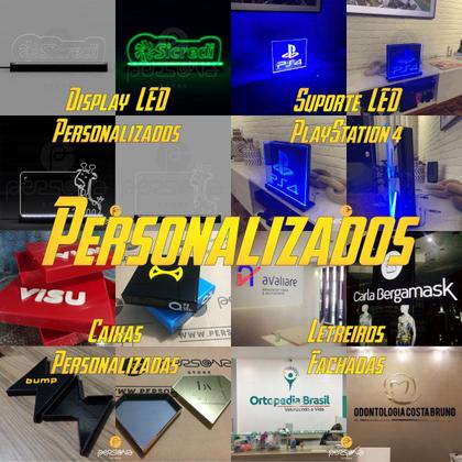 Imagem de Suporte Headset Headphone Gamer LED