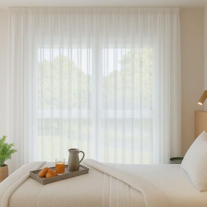 Imagem de Suporte Inove Trilho Suiço Simples Instalação Parede Cortina Wave Kit com 1.2.3.4.5.6 Un