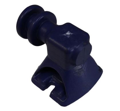 Imagem de Suporte Isolador para BAP 2 Vias Azul Escuro (100un)