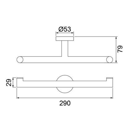 Imagem de Suporte Lorenzetti Duplo Toalha/Papel - 2022 C82  Chrome  7048640