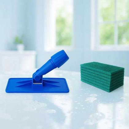 Imagem de Suporte Lt Limpa Tudo Azulejo Parede Com 10 Fibras Verdes