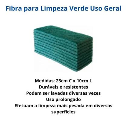 Imagem de Suporte Lt Limpa Tudo Azulejo Parede Com 10 Fibras Verdes