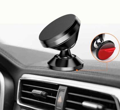 Imagem de Suporte Magnético 360 Automotivo Celular Com Imã Neodimio - JESHOP