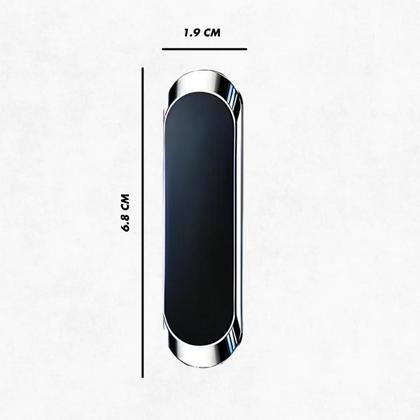 Imagem de Suporte Magnético Celular Metal Carro Imã Universal Preto