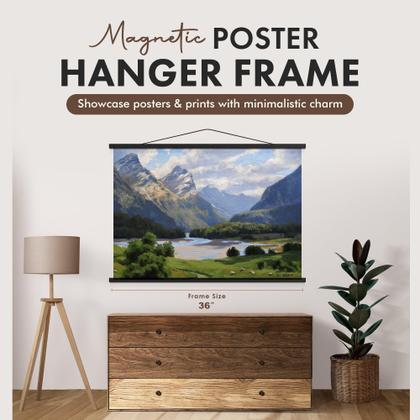 Imagem de Suporte magnético para pôster Frame Travelization 36x24cm