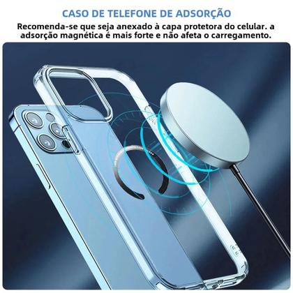 Imagem de Suporte Magnético Universal para Carro - Anel de Metal para Celular