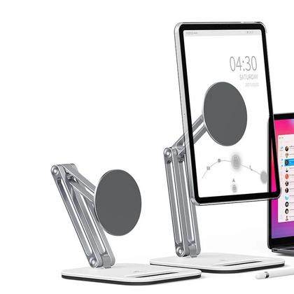 Imagem de Suporte Magnético Universal para Tablet - Compatível com iPad, Xiaomi, Samsung, Huawei e Apple