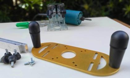 Imagem de Suporte Manual com Guia para Tupia Laminadora
