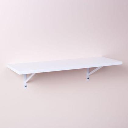 Suporte Mão Francesa com Kit Montagem 30cm Branca DiCarlo Imagem de Suporte Mão Francesa com Kit Montagem 30cm Branca DiCarlo