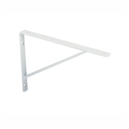 Suporte Mão Francesa com Kit Montagem 30cm Branca DiCarlo Imagem de Suporte Mão Francesa com Kit Montagem 30cm Branca DiCarlo