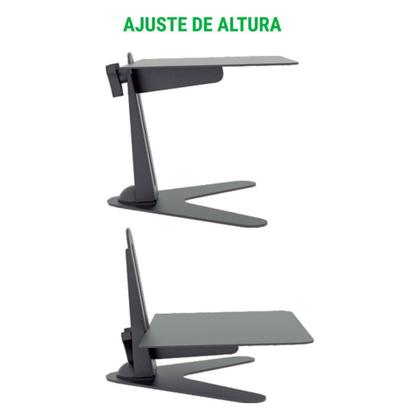 Imagem de Suporte Mesa 10Kg Monitor 10 A 27 Base Com Ajuste Multivisão 