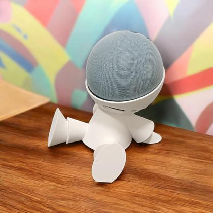Imagem de Suporte Mesa Alexa Robô Amazon Echo Dot 4 E 5