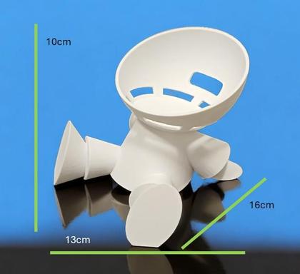 Imagem de Suporte Mesa Alexa Robô Amazon Echo Dot 4 E 5