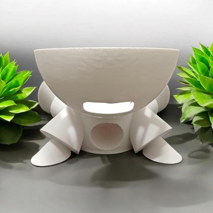 Imagem de Suporte Mesa Alexa Robô Amazon Echo Dot 4 E 5