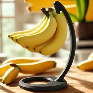 Imagem de Suporte Mesa Fruteira Forma De Gancho Para Pendurar Bananas Multiuso Frutas