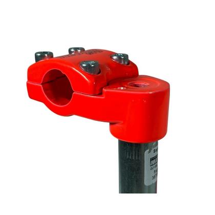 Imagem de Suporte Mesa Guidão Bmx GTU Alumínio Bicicleta Laranja Neon