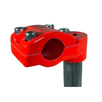 Imagem de Suporte Mesa Guidão Bmx GTU Alumínio Bicicleta Laranja Neon