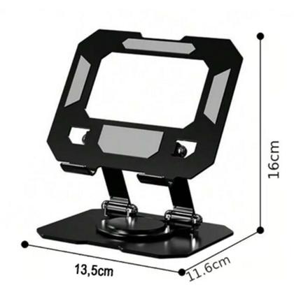 Imagem de Suporte Mesa Notebook Netbook Laptop Portatil Antiderrapante Resistente Ajustavel 360 Graus