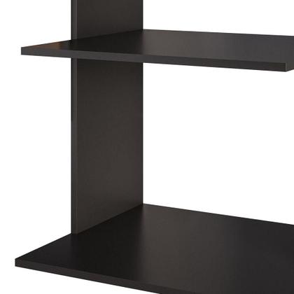 Imagem de Suporte Micro-ondas E Forno Armário Aéreo 60cm Turim Z34 Preto - Mpozenato