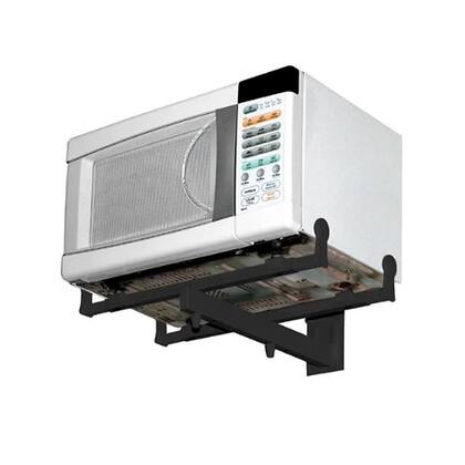 Imagem de Suporte Micro-ondas ou Forno Elétrico F100 Preto Multivisão