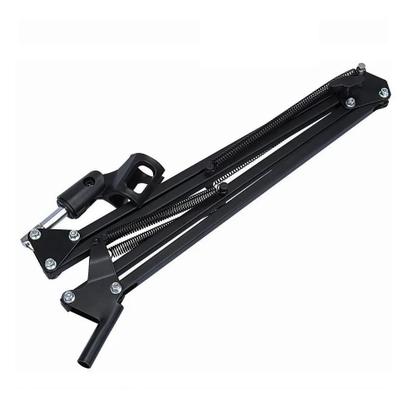 Imagem de Suporte microfone premium articulado braço ajustavel universal em aço poscast estudio