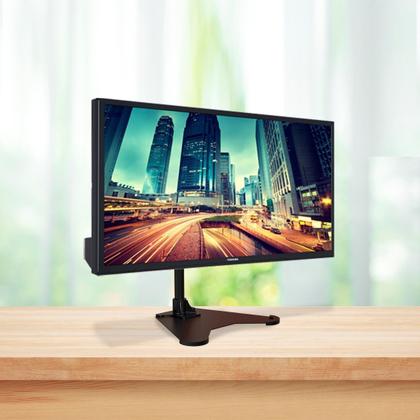 Imagem de Suporte Monitor Com Ajuste de Altura Suporta Até 8Kg Brasforma