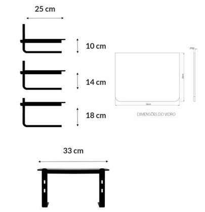 Imagem de Suporte monitor ergonômico e elegante modelo office 