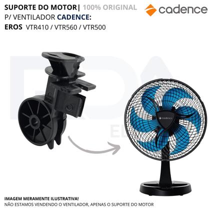 Imagem de Suporte motor p/ ventilador cadence vtr410 vtr500 560 preto