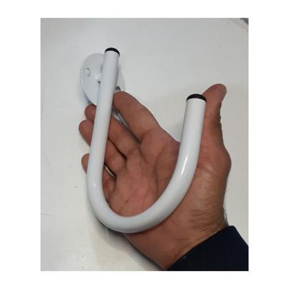 Imagem de Suporte multi uso gancho de parede grande branco Tecnotrava