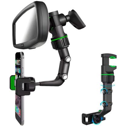 Imagem de Suporte Multifuncional Carro Espelho Retrovisor e Mesa universal GPS para Celular Automóvel