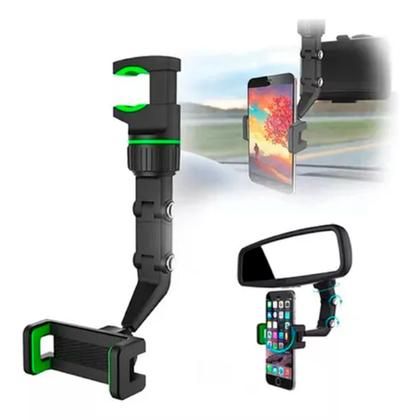 Imagem de Suporte Multifuncional Carro Espelho Retrovisor e Mesa universal GPS para Celular Automóvel