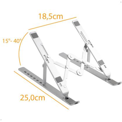Imagem de Suporte Note Apoio Notebook Laptop Computador Mesa Universal
